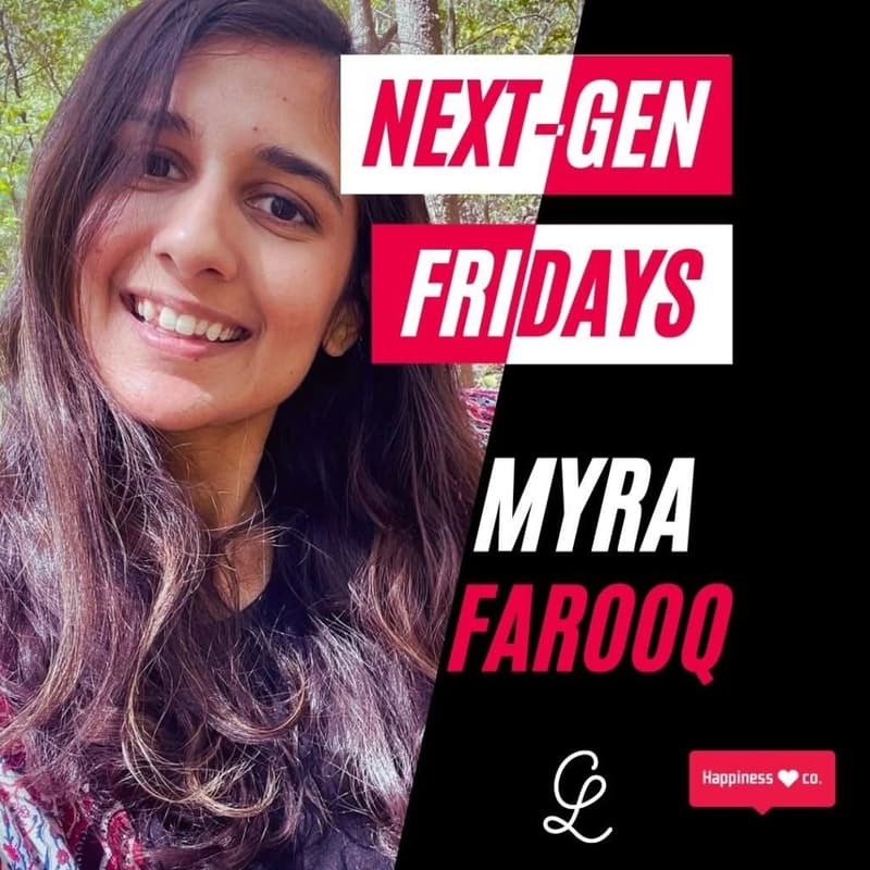 Myra Farooq Next Gen Fridays Podcast Cover
